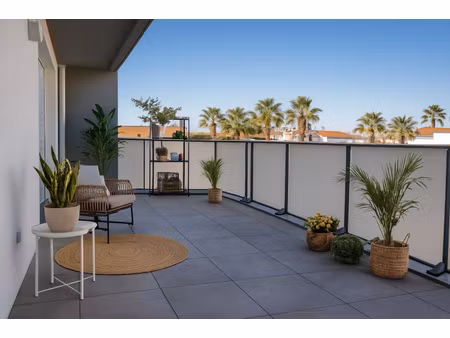 appartement t3 avec terrasse de 22 m2 à baillargues