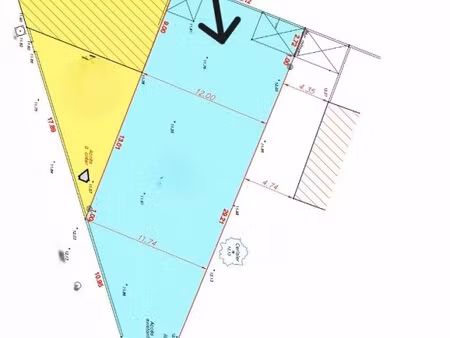 en vente terrain non constructible 352 m² – 99 000 € |brem-sur-mer
