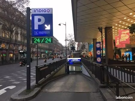 parking paris 9e