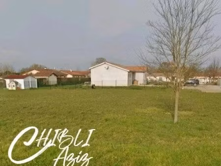 vente terrain 1242 m² à andiran (47170)  46 000 €