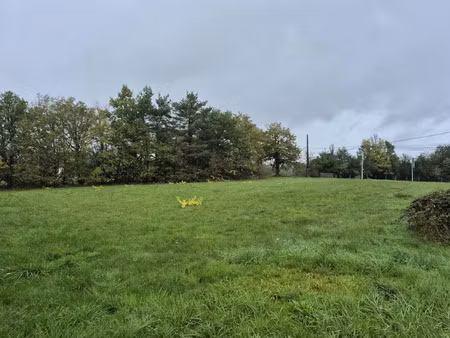 vente terrain 1635 m² à abjat-sur-bandiat (24300)  7 000 €