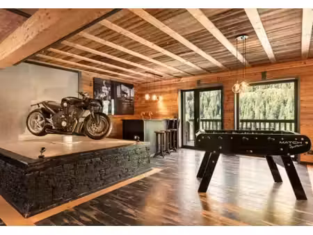 chalet de luxe 5 pièces tignes (73) skis aux pieds   300 m2 entièrement aménagé et décoré