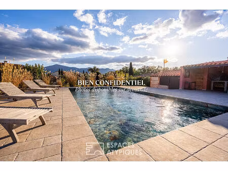 mas rénové au pieds des albères