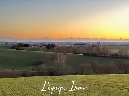 terrain 1596 m2 vue pyrénées