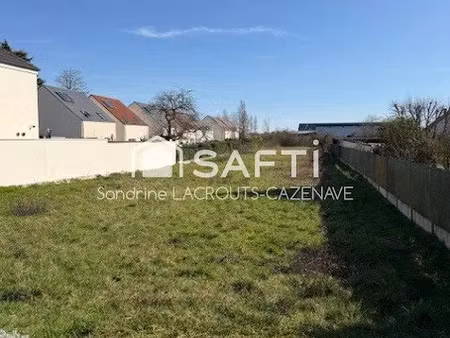 vente terrain 1870 m² à ormes (45140)  144 000 €