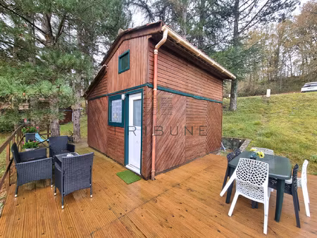 chalet à layrac avec base de loisirs