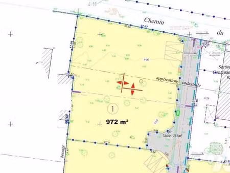 terrain constructible viabilisé à vendre