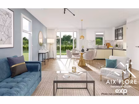 vends appartement t3 myans avec balcon et garage