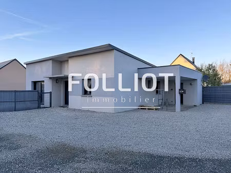 a vendre maison de plain-pied 85m2 récente à vendre ? blainville-sur-mer