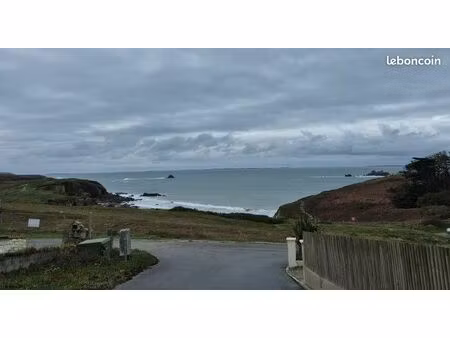 terrain vue mer avec permis de construire