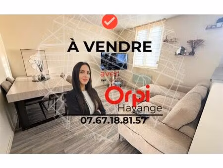 appartement nilvange 44.3 m² t-2 à vendre  95 000 €