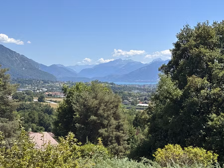 propriété pringy promery - superbe terrain avec vue