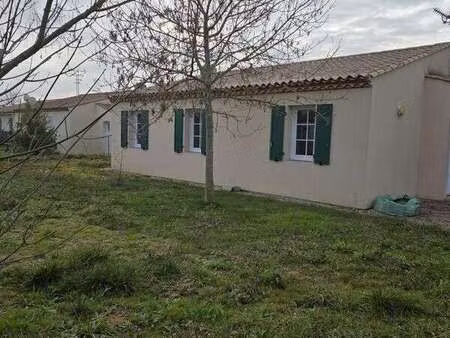 location maison à saint-michel-en-l'herm (85580) : à louer / 81m² saint-michel-en-l'herm