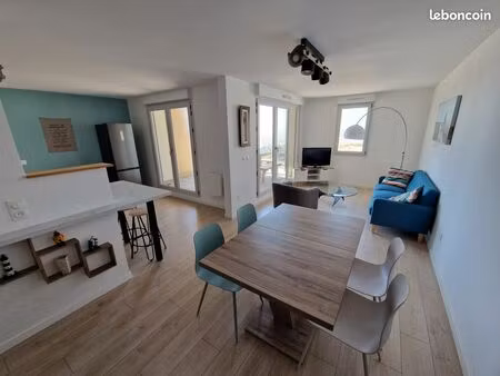 meublé de 68m2 à stella plage