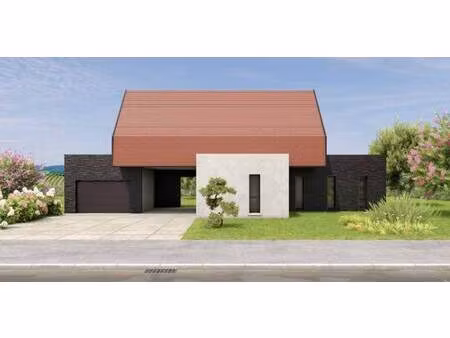 terrain avec maison neuve à vendre