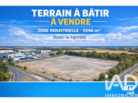 vente terrain 5 546 m²