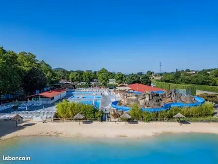 mobile home château de galaure 7 couchages