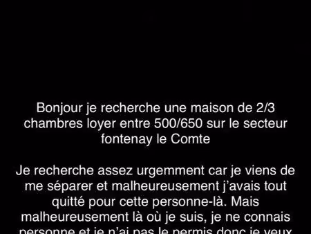 recherche maison urgence