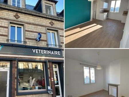 appart t2 lumineux – 40 m² – la mailleraye-sur-seine