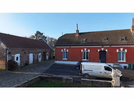vente ferme 7 pièces 225 m² à heudicourt (80122)  279 500 €