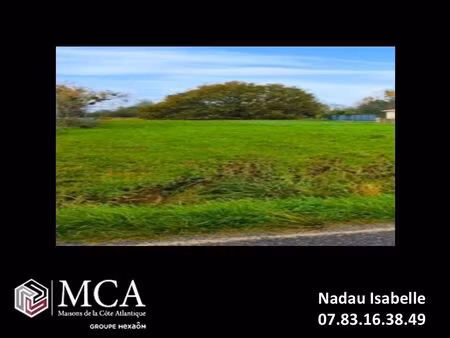 vente terrain 2400 m² eyrans (33390)