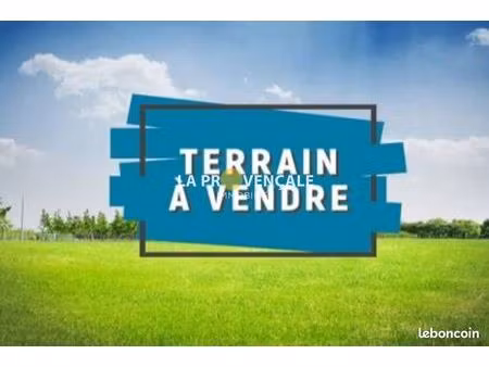 terrain 489 m² la bouilladisse