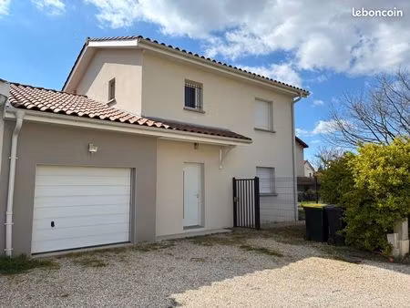 corbas village maison récente 4 chambres – 107m² habitables + garage 20 m2 jardin 273 m2