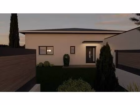 terrain avec maison neuve à vendre