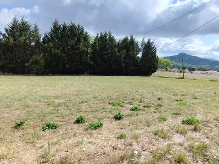 terrain constructible à vendre