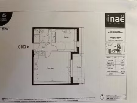2 pieces - saint herblain