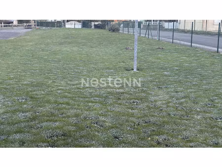 terrain constructible viabilisé de 412m² hors lotissement à questembert
