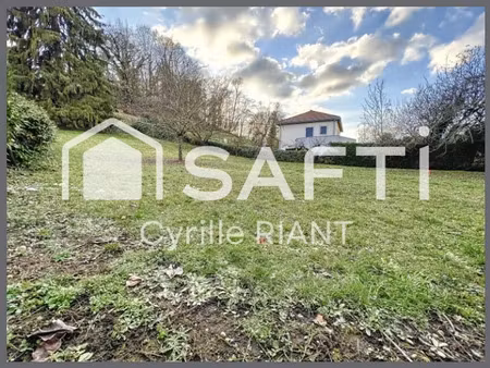 vente terrain 1409 m² à beaucroissant (38140)  106 000 €