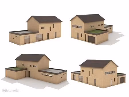 maison ossature bois a monter normes re 2020