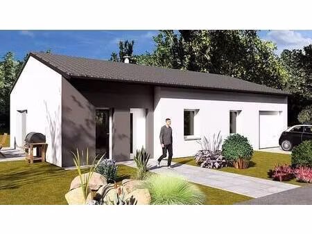 terrain avec maison neuve à vendre