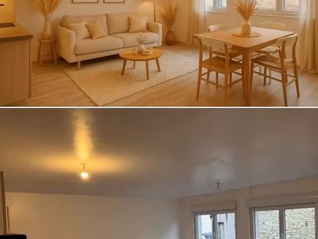 loue bel appartement récent  tout équipé  au centre-ville (1er étage)