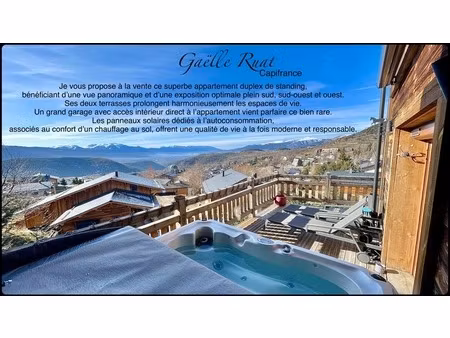 font-romeu (66) – appartement t4 mezzanine de prestige avec vue panoramique