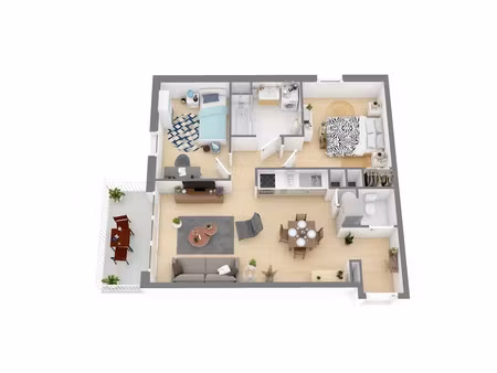 location appartement 3 pièces 60 m² à fouras (17450)  729 €