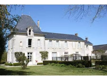 vente demeure d'exception piscine à moutiers-les-mauxfaits (85540) : à vendre piscine / 41