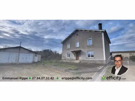 vente ferme 8 pièces 178 m² à saint-genis-d'hiersac (16570)  225 000 €