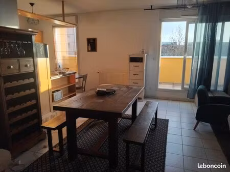 appartement meublé 3 pièces · 68 m² - bouguenais 44340 · quartier le fougan - la gaudinièr