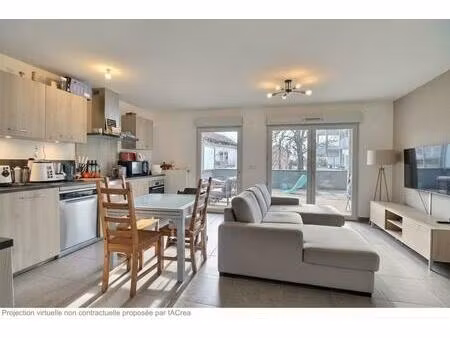 appartement 4p 80 22 m² avec terrasse et garage double à le champ-pres-froges (38190)