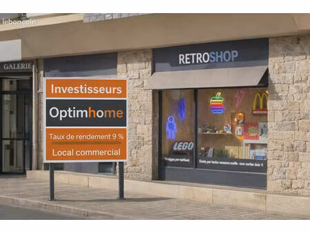 vente commerce 2 pièces 38 m² auray (56400)