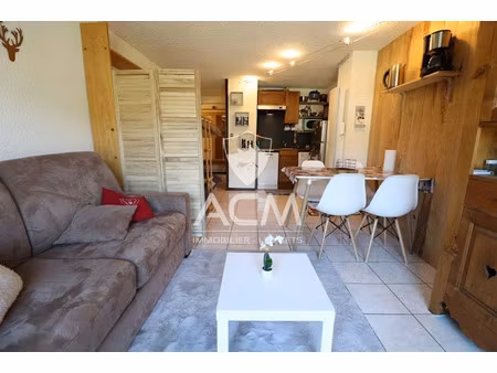 vente appartement 1 pièce 27.17 m² à les gets (74260)  182 000 €