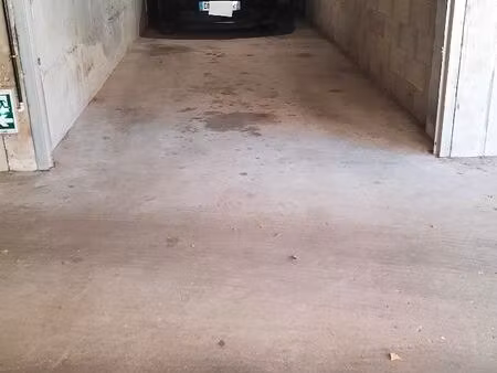 garage double en enfilade