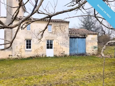 vente maison 1 pièce 40 m² à peujard (33240)  75 000 €