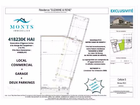 cellule 5 / 154 90 m2