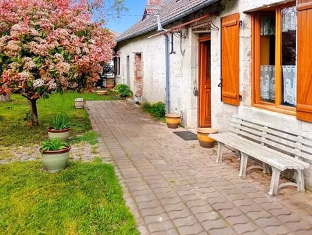 loir-et-cher (41) – à vendre longère 5 pièces avec jardin – 4 chambres – saint-laurent-nou