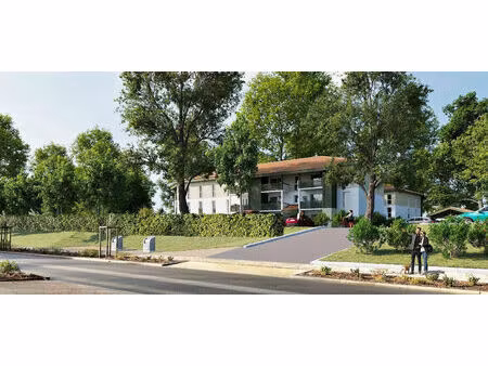 a vendre appartement 4 pièces de 87m² avec jardnet à castets