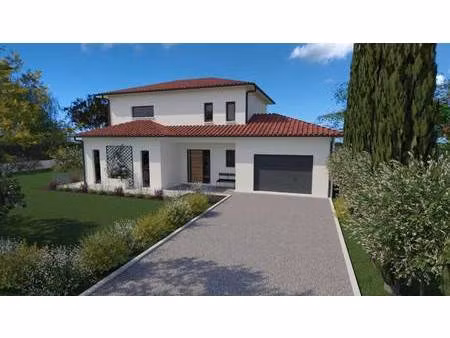 terrain avec maison neuve à vendre