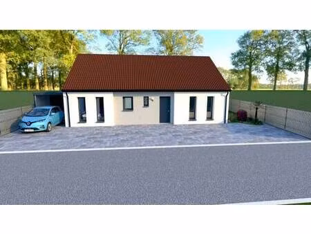 terrain avec maison neuve à vendre